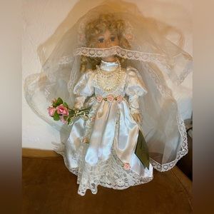 Animated Seymour  Mann Barbara Ann Bride doll